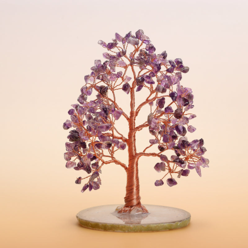 Lumière Intérieure – Arbre de Vie en Améthyste