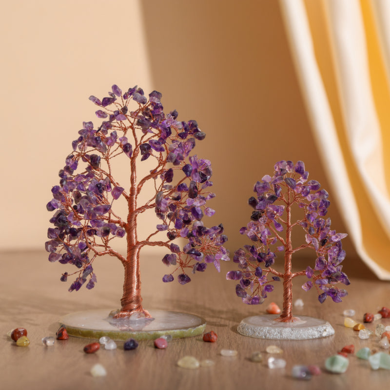 Lumière Intérieure – Arbre de Vie en Améthyste