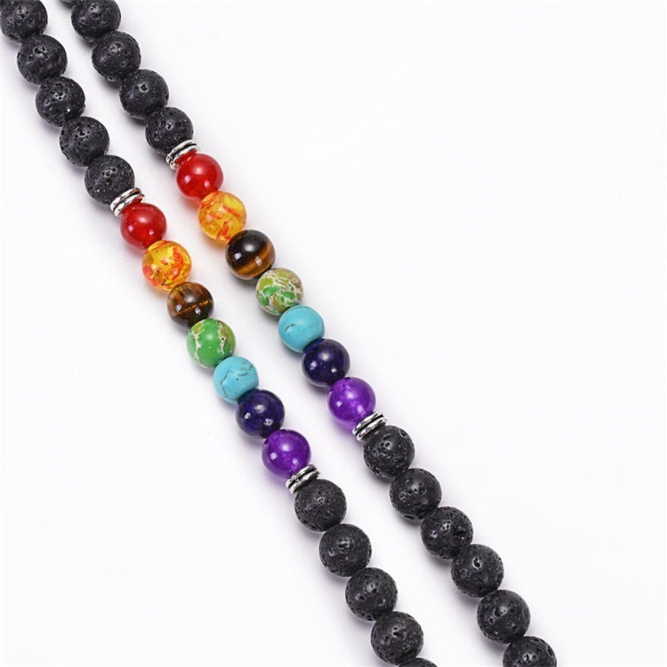 Mâlâ 108 Perles – Zenitude, Pierre de Lave