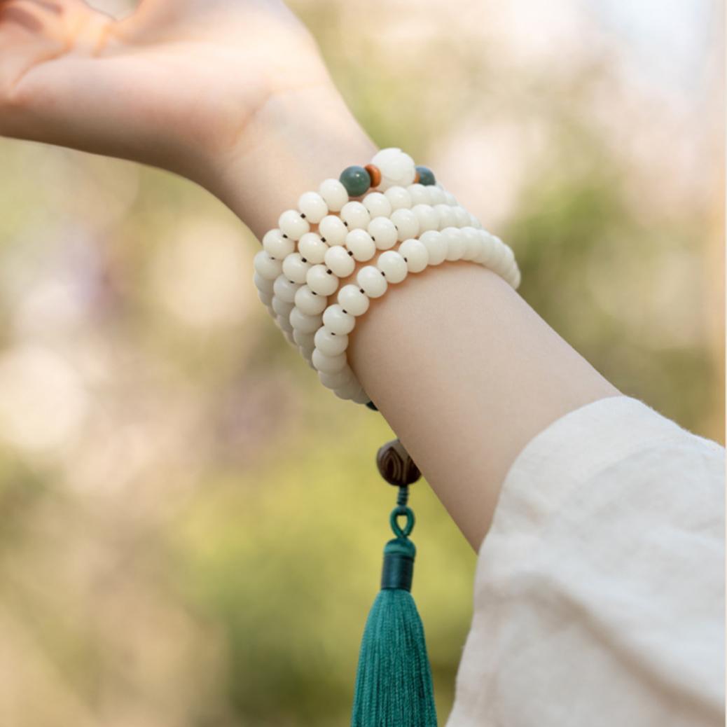 Mâlâ Lotus Graine de Bodhi – Perla, 108 Perles