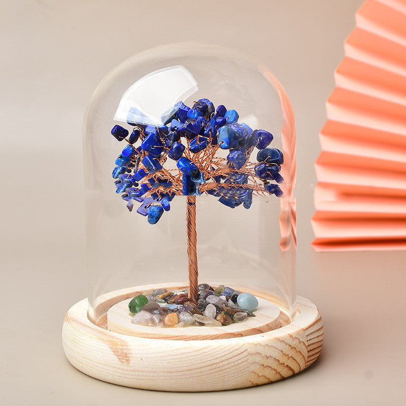 Minimaliste Japonais - Arbre de Vie Lumineux en Pierres Naturelles