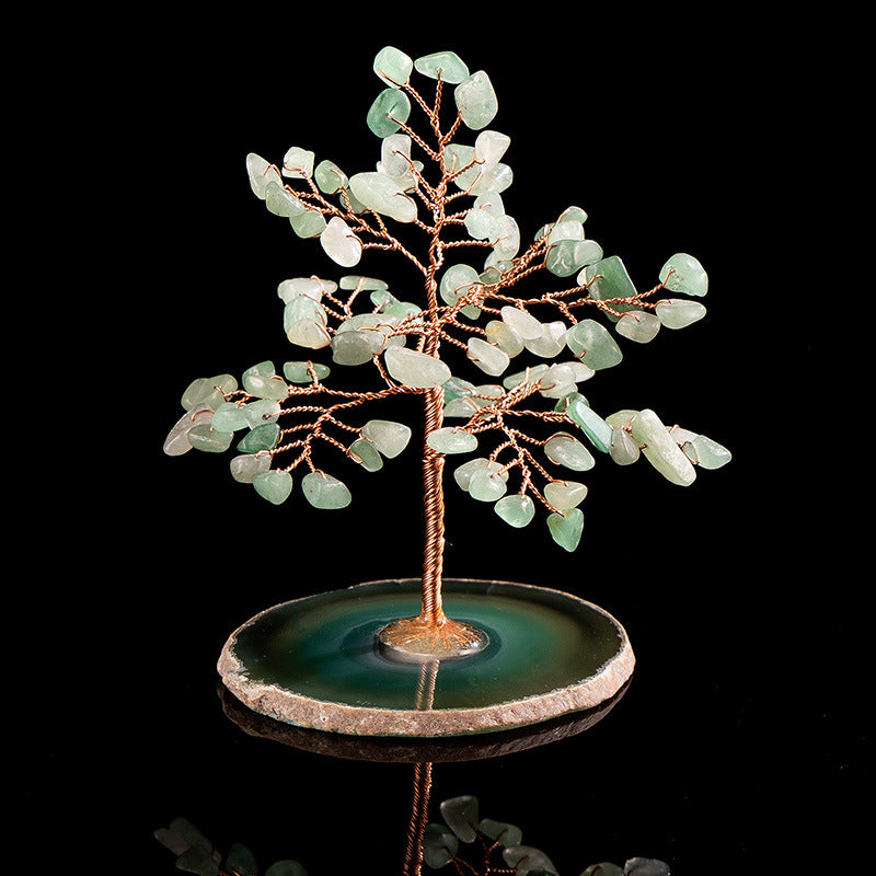 Opportunité - Arbre de Vie en Aventurine et Agate