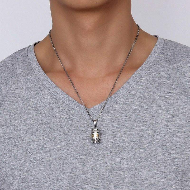 Pendentif « Mes vœux » Om Mani Padme Hum Moment Ici