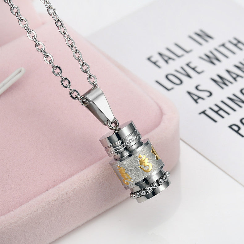 Pendentif « Mes vœux » Om Mani Padme Hum Moment Ici
