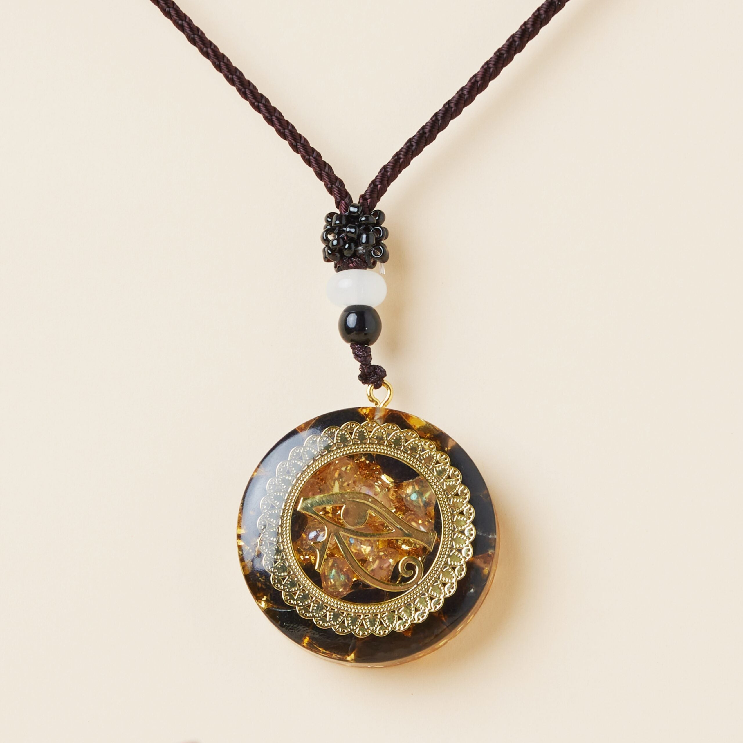 Pendentif Orgonite en Agate – Cristal Magique
