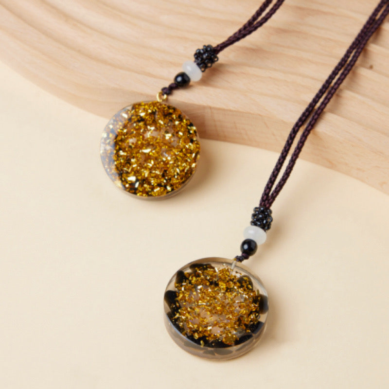 Pendentif Orgonite en Agate – Cristal Magique