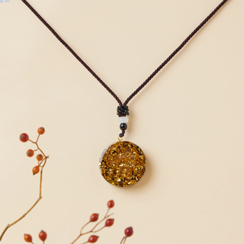 Pendentif Orgonite en Agate – Cristal Magique