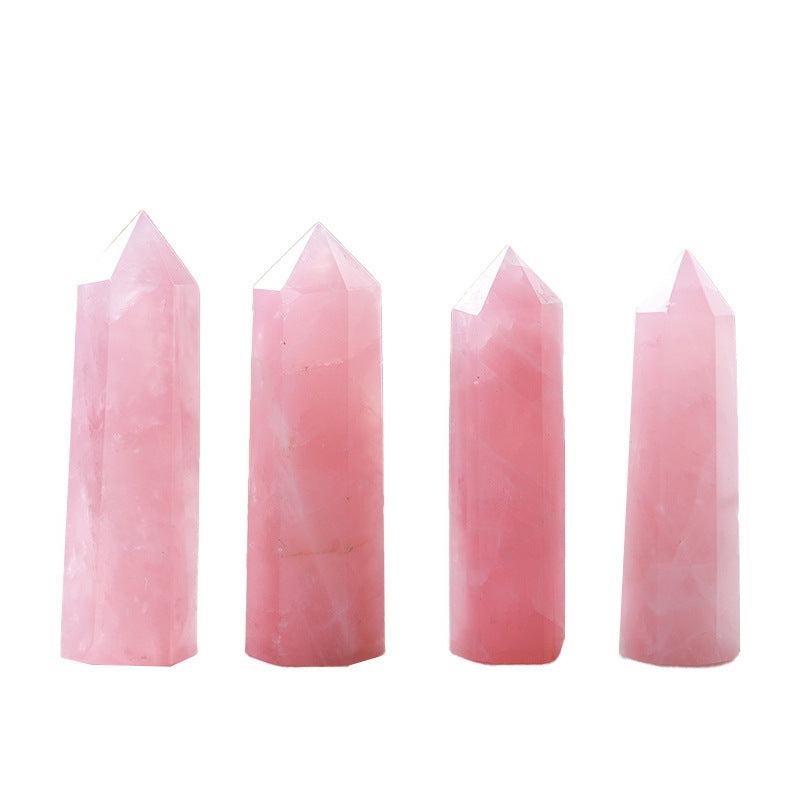 'Love' Point in Rose Quartz