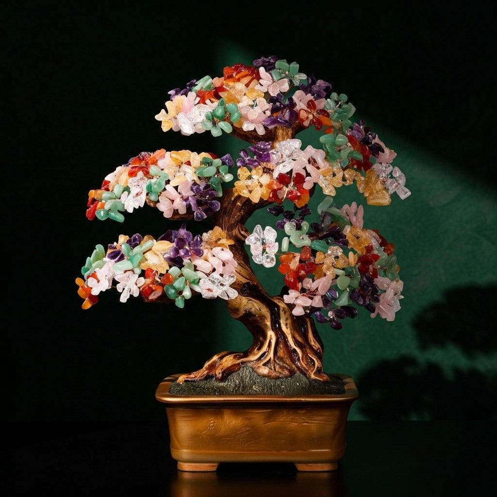 Vitalité – Arbre de Vie en Pierres des 7 Chakras