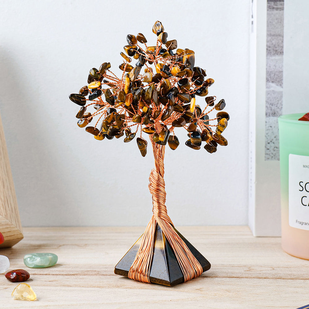 Zenitude - Arbre de Vie et Pyramide en Pierre Naturelle