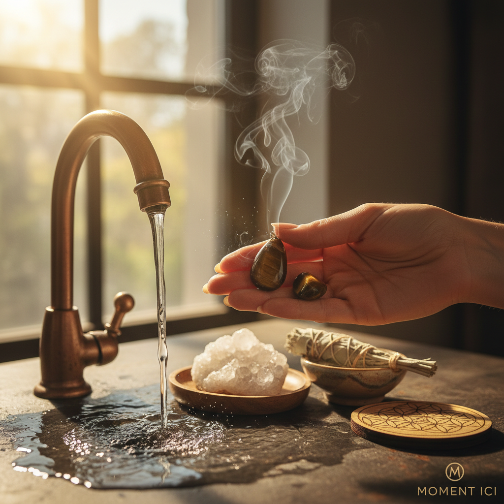 Purifier et Recharger votre Pierre Œil de Tigre