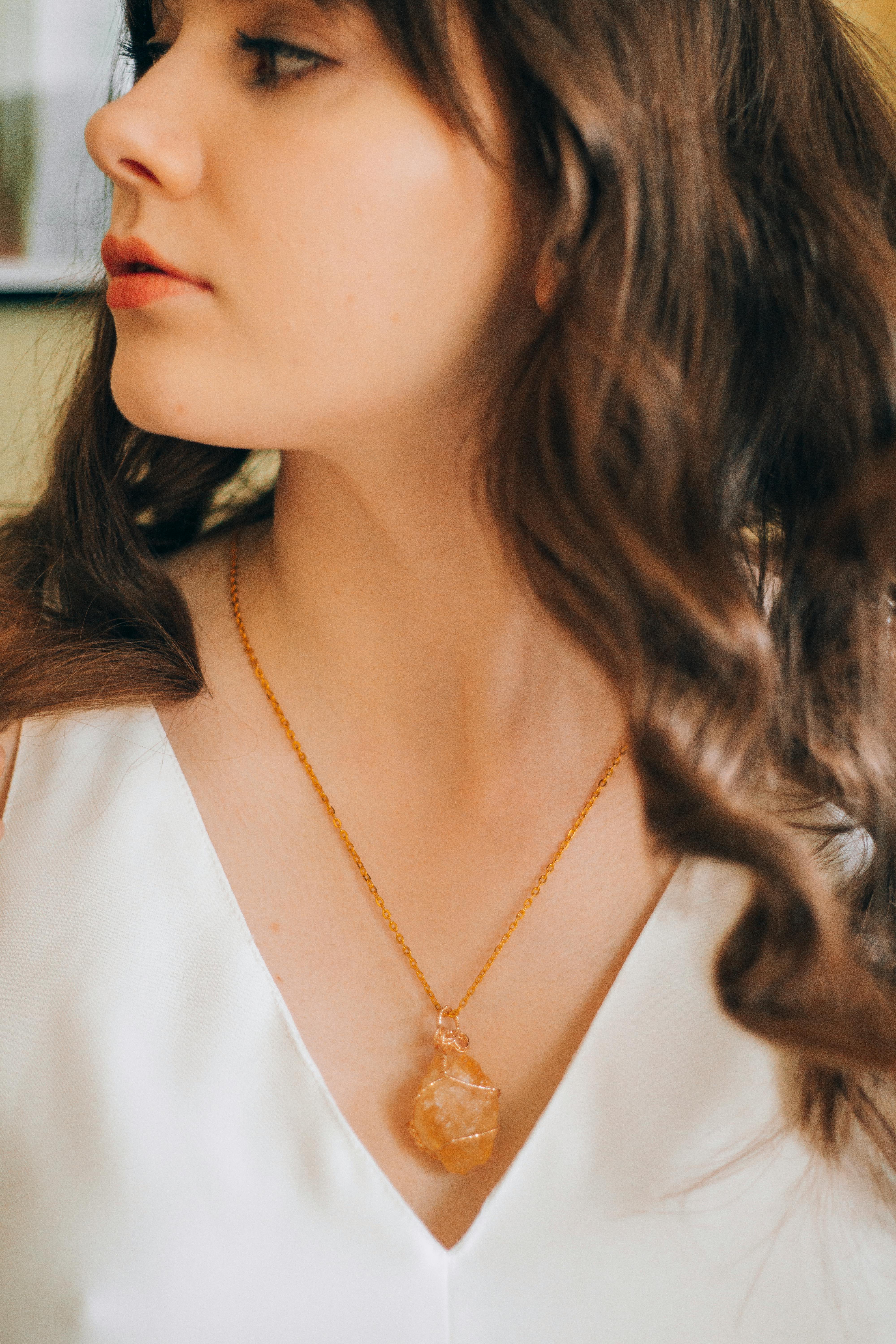 Pendentif Citrine