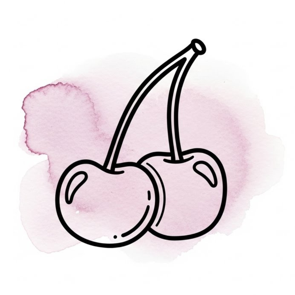 Bijoux Symbole Cerise