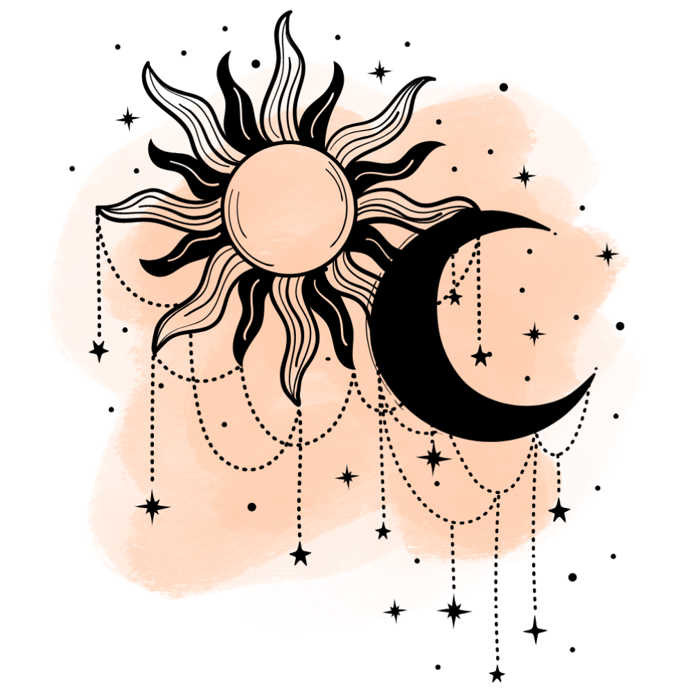Bijoux Symbole Lune et Soleil