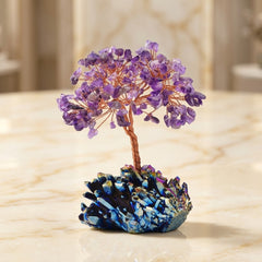 Arbre de Vie Cristal de Roche — Bijoux et Créations Moment Ici