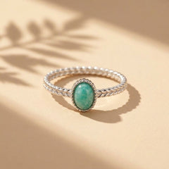 Bague Amazonite — Bijoux et Créations Moment Ici