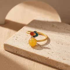 Bague Ambre — Bijoux et Créations Moment Ici