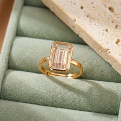 Bague Cristal de Roche — Bijoux et Créations Moment Ici