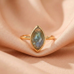 Bague Feuille — Bijoux et Créations Moment Ici