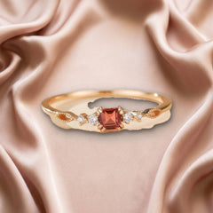 Bague Grenat — Bijoux et Créations Moment Ici