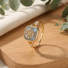 Bague Labradorite — Bijoux et Créations Moment Ici