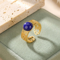 Bague Lapis Lazuli — Bijoux et Créations Moment Ici