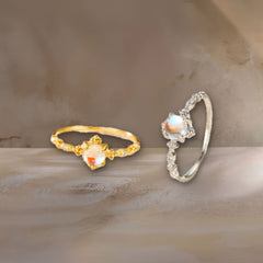Bague Lune — Bijoux et Créations Moment Ici