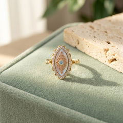 Bague Nacre — Bijoux et Créations Moment Ici