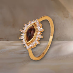 Bague Œil de Tigre — Bijoux et Créations Moment Ici