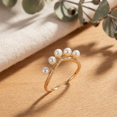 Bague Perle — Bijoux et Créations Moment Ici