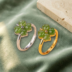 Bague Trèfle à quatre feuilles — Bijoux et Créations Moment Ici