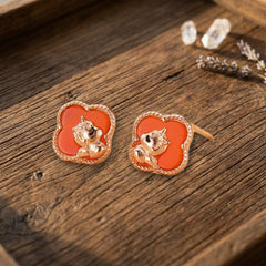 Boucles d'Oreilles Cheval — Bijoux et Créations Moment Ici