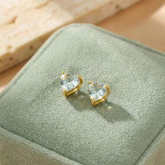 Boucles d'Oreilles Cœur — Bijoux et Créations Moment Ici