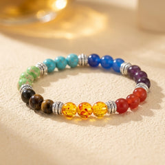 Bracelet 7 Chakras — Bijoux et Créations Moment Ici