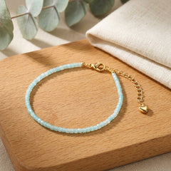 Bracelet Amazonite — Bijoux et Créations Moment Ici