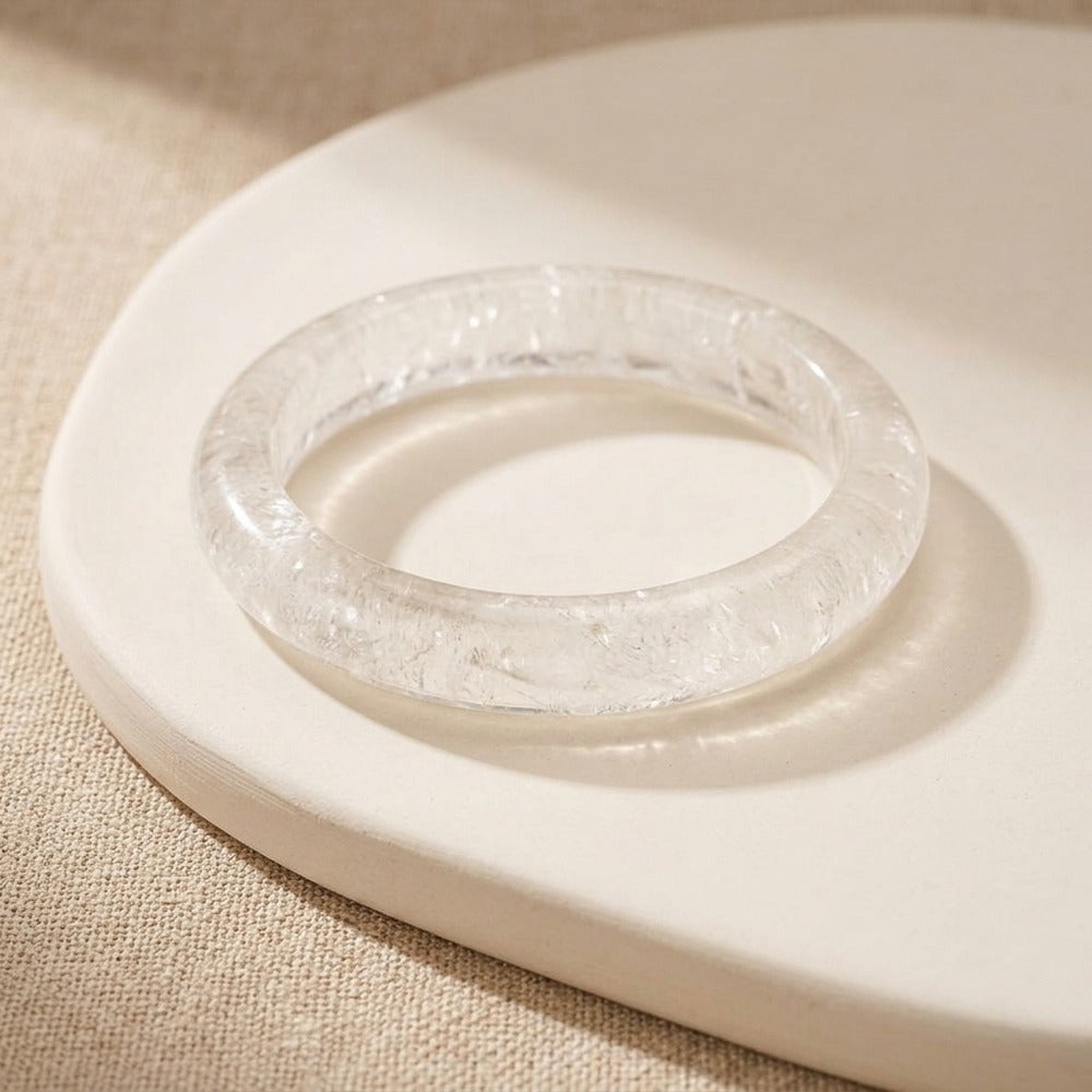 Clear Quartz Bracelets | Natural Crystal Jewelry | Moment Ici