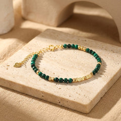 Bracelet Malachite — Bijoux et Créations Moment Ici