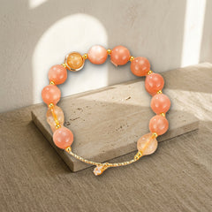 Bracelet Pierre de Soleil — Bijoux et Créations Moment Ici