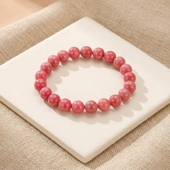 Bracelet Rhodonite — Bijoux et Créations Moment Ici