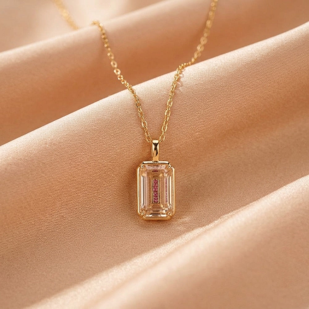 Clear Quartz Necklaces | Natural Crystal Jewelry | Moment Ici
