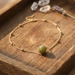 Collier Jade Néphrite — Bijoux et Créations Moment Ici