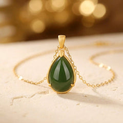 Collier Jade Vert — Bijoux et Créations Moment Ici