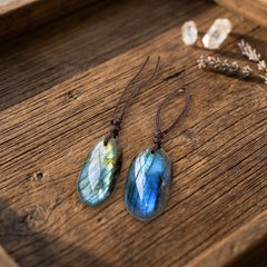 Collier Labradorite — Bijoux et Créations Moment Ici