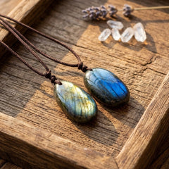 Collier Labradorite — Bijoux et Créations Moment Ici