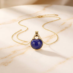 Collier Lapis Lazuli — Bijoux et Créations Moment Ici