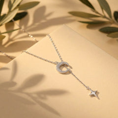 Collier Lune et Étoile — Bijoux et Créations Moment Ici