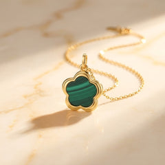 Collier Malachite — Bijoux et Créations Moment Ici
