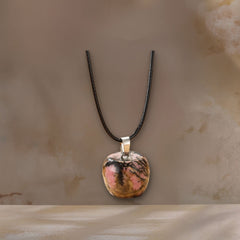 Collier Rhodonite — Bijoux et Créations Moment Ici