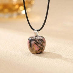 Collier Rhodonite — Bijoux et Créations Moment Ici