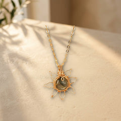 Collier Soleil — Bijoux et Créations Moment Ici